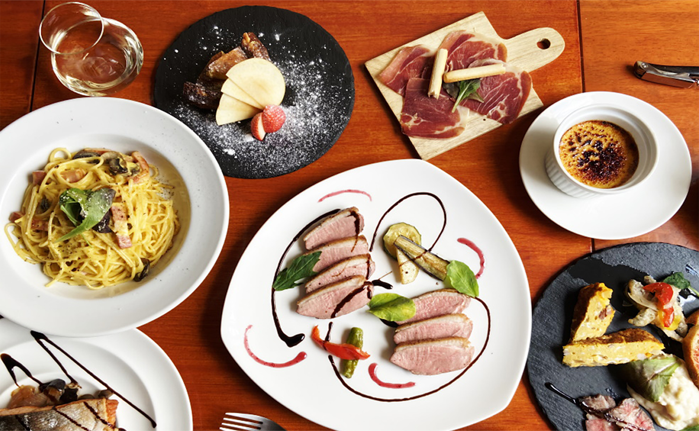 気の合う仲間が揃ったら!!!! 満足のいくスペイン料理がここに あります。