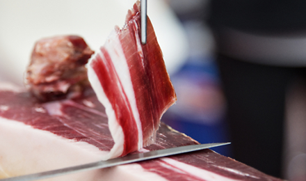 生ハムとチーズの盛り合わせ