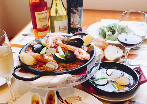 お二人、女子会にも 宴会コースへ