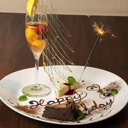 9品の記念日コースコース 5,500円 2名様～