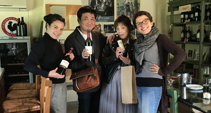 気軽にグラスでもどうぞ