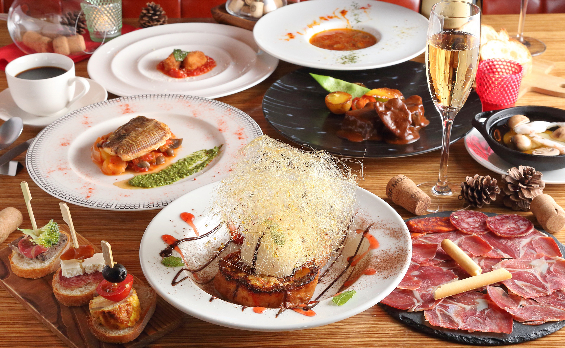 こだわり食材のスペインバル